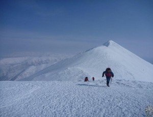 2013/2/17-18(2-0)オプタテ西尾根～オプタテシケ山～べべツ岳